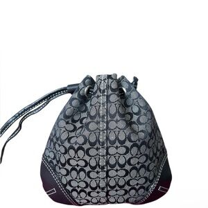 Coach Vintage Mini Signature Bucket Wristlet